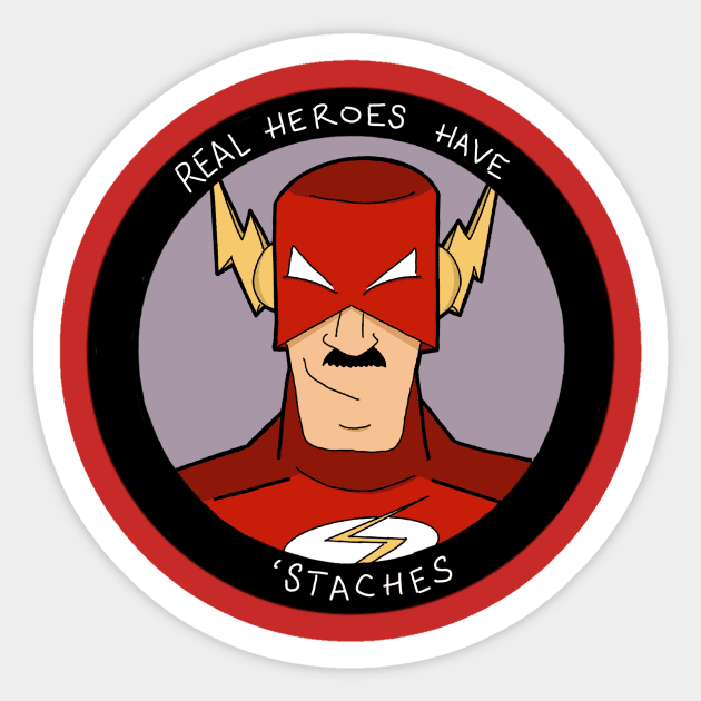 Movember Flash Sticker by DxA2017